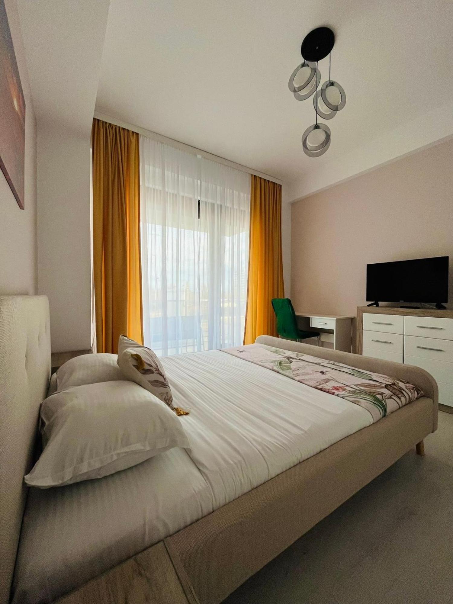 Roapart- Sunset Dream Apartament 2 Dormitoare Vedere Lac Si Parcare Mamaia Exteriér fotografie